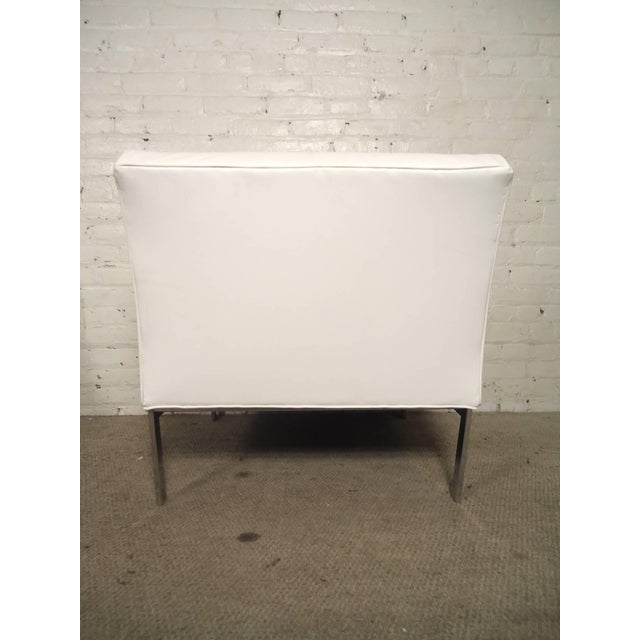 Mid 20th Century Recovered Milo Baughman Style Slipper Chairs - 2 Pieces For Sale In New York - Image 6 of 7