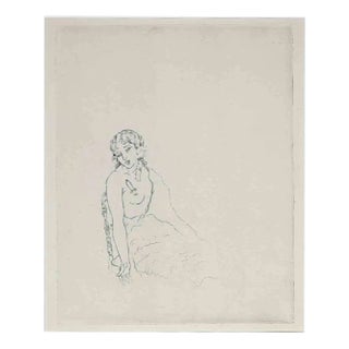 Édouard Chimot, For Herodias, Original Etching, 1936 For Sale