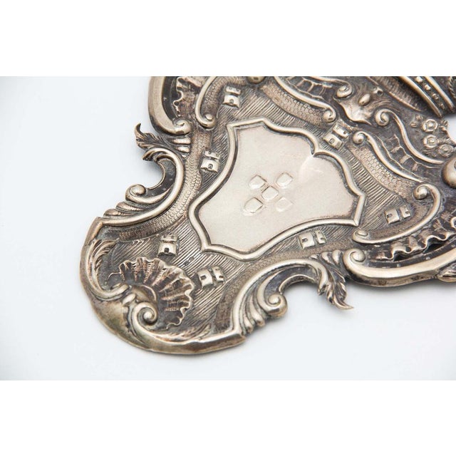 Wall Frame with Reliefs of the Coat of Arms of Portugal For Sale - Image 3 of 4