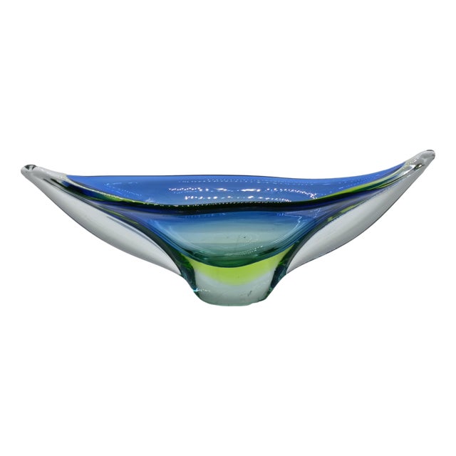 Submerged Murano Glass Centerpiece by Flavio Poli for Seguso Vetri d'Arte, Italy, 1960s For Sale