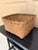French Country Antique American Splint Oak Square Basket, Late 19th Century For Sale - Image 3 of 12