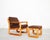 Set of Danish Modern Pine Armchair & Ottoman by C. F. C. Silkeborg from CFC Silkeborg, 1970s For Sale - Image 16 of 16