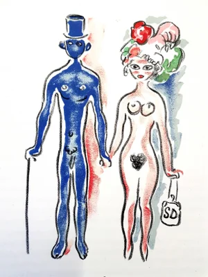 Kees Van Dongen - Les Lepreuses - Original Portfolio with 26 Lithographs 1946