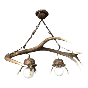 1940s Antler Chandelier