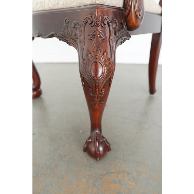 Vintage Henredon Carved Dining Chairs (Set of 10) For Sale - Image 15 of 18
