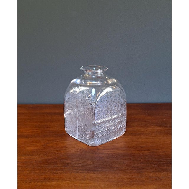 Blown Glass Vase by Christer Sjögren, 1970s For Sale - Image 6 of 8