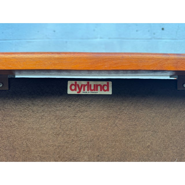 Mid-Century Lounge Chair and Matching Ottoman by Dyrlund For Sale - Image 13 of 18