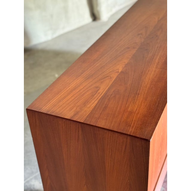 1960s Mid-Century Danish Sideboard Attributed to Knud Nielsen for Løsning Mobelfabrik For Sale - Image 10 of 18