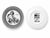 Ceramic Americana Coasters in Porcelain with American Historical Figures by Piero Fornasetti, 1960s, Set of 7 For Sale - Image 7 of 11