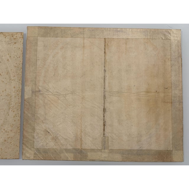 Original Celestial Charts by Johannes Zahn, Nuremberg, 1690s, Set of 2 For Sale - Image 10 of 15