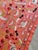 2010s Coral Silk Suzani Wall Decor With White Cranes For Sale - Image 5 of 9