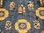 Vintage Art Deco Chinese Rug, Handwoven Wool Pile, Floral Design, Blue, 6' x 8' For Sale - Image 10 of 14