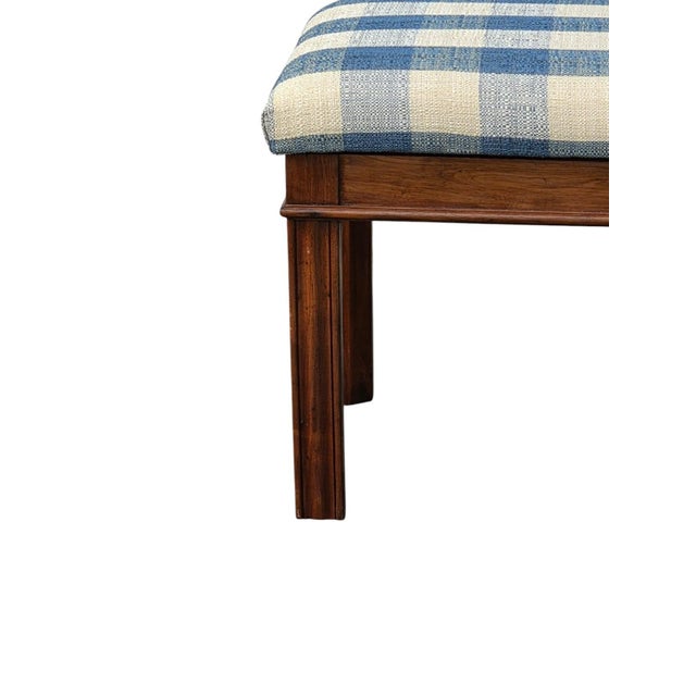 This 940 English Chippendale Mahogany Bench features a classic design that is both stylish and comfortable. Made from...