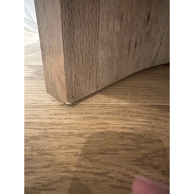 Modern Brinton Coffee Table in Rustic Oak Veneer by Four Hands For Sale - Image 3 of 3