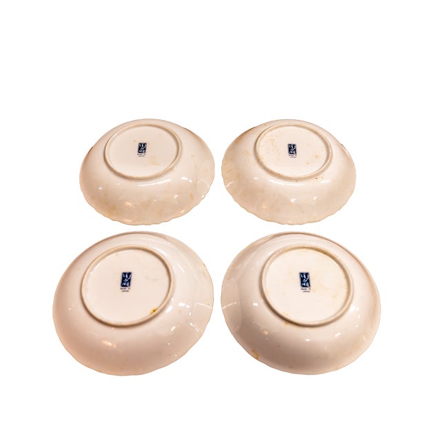 Mid 20th Century Arita Imari Peacock China Set, Full Service for Four, 24 Pieces For Sale - Image 10 of 18