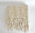 Textile Cream Mohair Handwoven Throw Blanket For Sale - Image 7 of 7