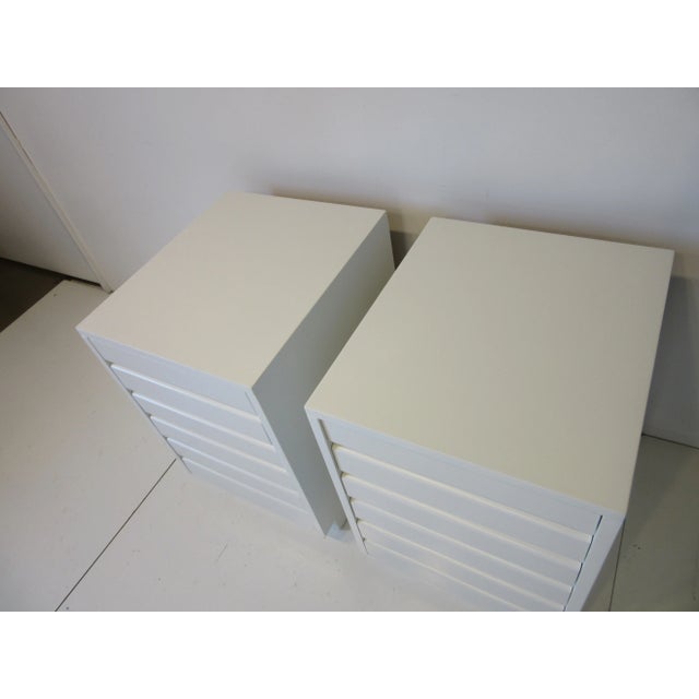 Sligh Mid Century Nightstands for the Cross Country Furniture Collection For Sale - Image 9 of 12