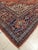 Late 19th Century Antique Farahan Sarouk Carpet, Handmade Oriental Rug, Red, Navy, Fine Details For Sale - Image 5 of 17