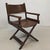 Brown Director Chair from Lyda Levi McGuire, 1970s For Sale - Image 8 of 8