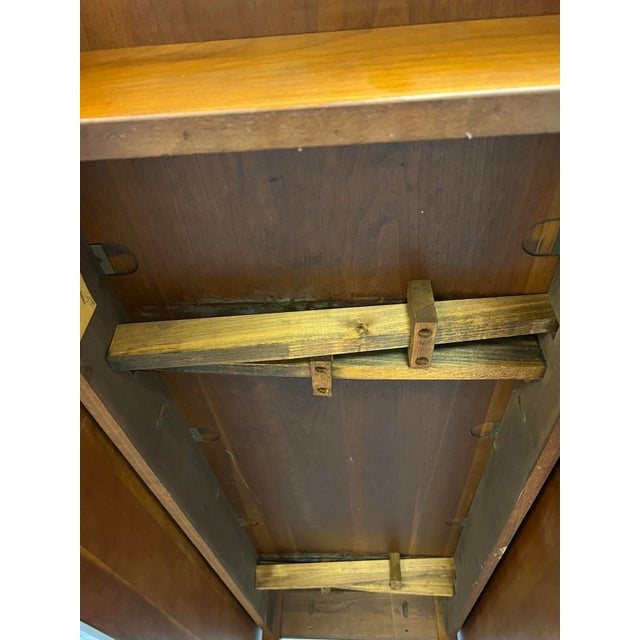 Henkel Harris Black Cherry Drop Leaf Harvest Table For Sale - Image 10 of 10