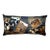 Ralph Lauren Best in Dog Show Vintage Silk Scarf Lumbar Pillow For Sale