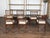 Set of Six Italian 1800s Walnut Dining Room Chairs with Spindle Shaped Backs For Sale - Image 11 of 11