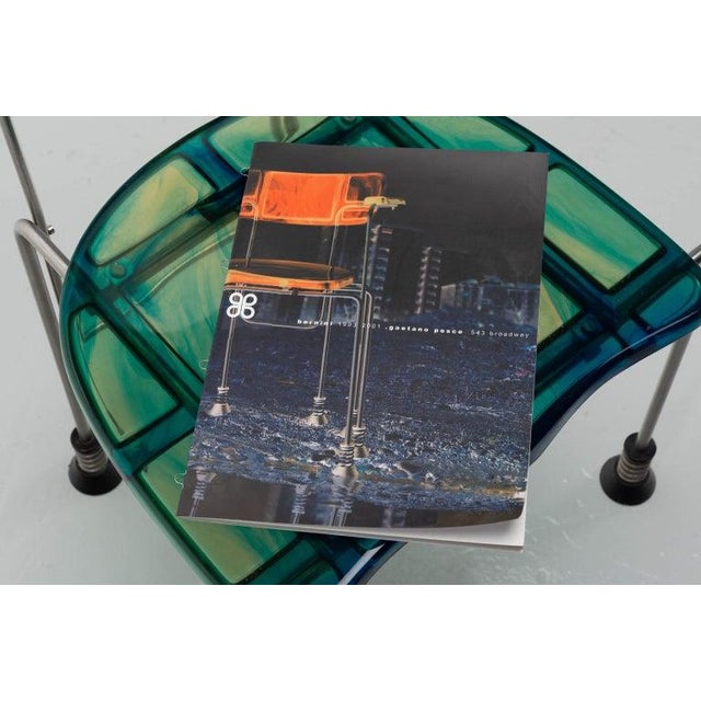 Set of 6 Post Modern Gaetano Pesce "543 Broadway" Chairs for Bernini, 1993 For Sale - Image 17 of 17