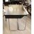 Mid-Century Modern Italian Tubular Chromed Metal and Wooden Desk, 1970s For Sale - Image 3 of 6