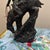 Ceramic Vintage Ceramic Matte Black Cowboy Statue – Western Decor Figurine For Sale - Image 7 of 11