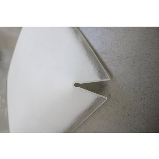 1970s Mid-Century Space Age Modern Acrylic Glass Ceiling Lamp, 1970s For Sale - Image 5 of 10