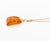 Vintage Baltic Amber and 14k Rose Gold Pendant Necklace For Sale - Image 4 of 6