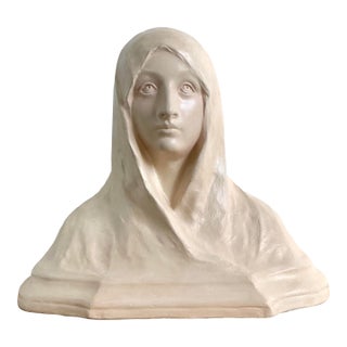 Vintage 1900 Original Model Plaster Marquette of Pilne For Sale