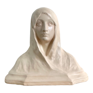 Vintage 1900 Original Model Plaster Marquette of Pilne
