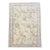 Antique Turkish Rug 6x8 | Ivory & Blue With Stylized Boteh Motifs For Sale