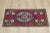 Traditional 1970s Turkish Vintage Oushak Doormat Rug For Sale - Image 3 of 9