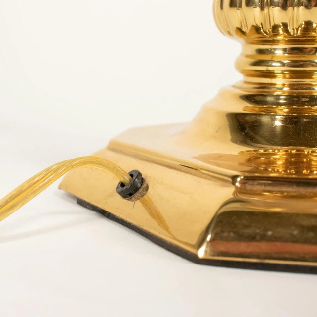 Metal Mid Century Aventurine Filigrana Murano Table Lamp Attributed to Dino Martens for Aureliano Toso For Sale - Image 7 of 12