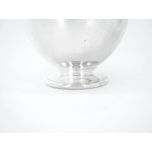 Late 19th Century English Late 19th Century Silver Plate Tableware Serving Water Pitcher For Sale - Image 5 of 13