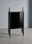 Black Vintage Italian Black Highboard, 1950s For Sale - Image 8 of 10