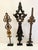 Found Object Antique Clock Hand Sculptures on Stands -Set of 3 For Sale - Image 15 of 15