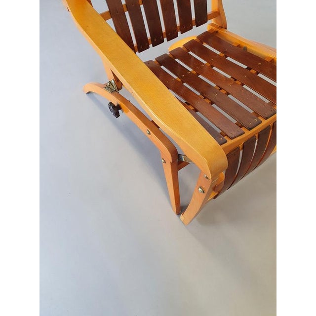 Bentwood Siesta Medizinal Lounge Chair from Thonet, 1951 For Sale - Image 11 of 14
