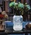 Lonsdale Iridescent Tall Glass Vase For Sale - Image 10 of 11