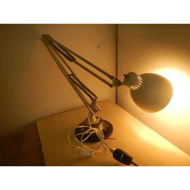 Industrial Metal Table Lamp, 1960s For Sale - Image 3 of 12