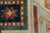 Modern Kazak Style Hand-Knotted Wool Rug – Geometric Tribal Design in Terracotta For Sale - Image 4 of 8