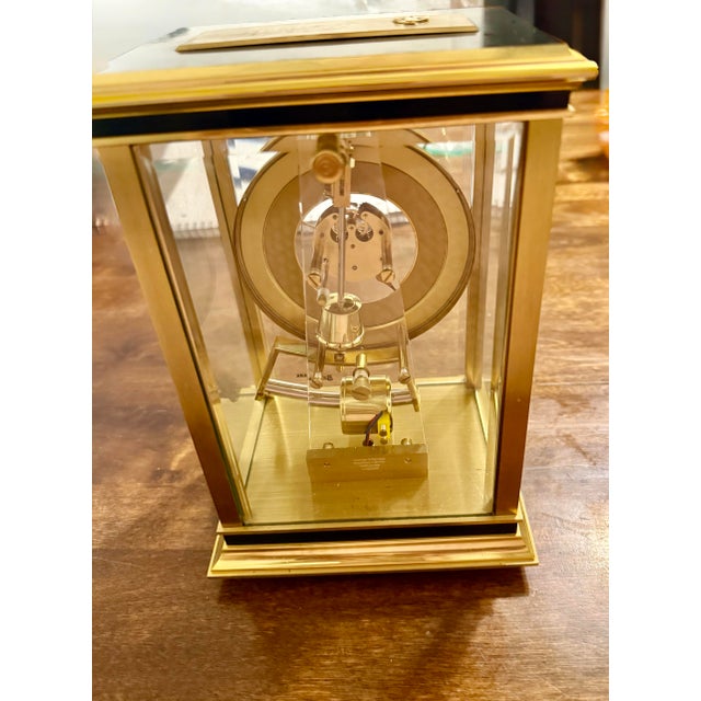 Kieninger & Obergfell Benchmark Brass Mantle Clock For Sale - Image 12 of 12
