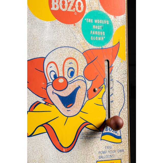 1960s Vintage "Bozo Buckets" Balloon Vending Machine by Vend-Rite For Sale - Image 5 of 7
