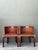 Contemporary Vintage Ralph Lauren Mahogany Barrel Back Dining Chairs - Set of 2 For Sale - Image 3 of 12