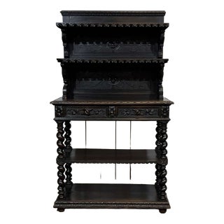 Antique Oak Sideboard, 1800s For Sale