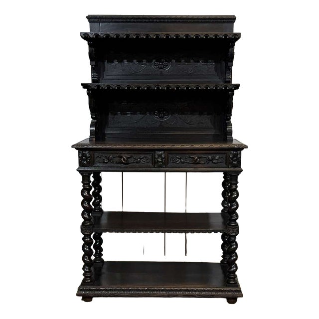 Antique Oak Sideboard, 1800s For Sale