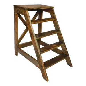 Mid 20th Century Spanish Library Ladder