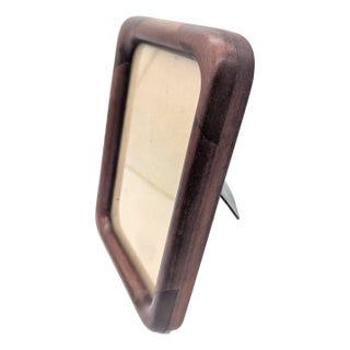 1970s Rosewood 4.5" X 6.5" Photograph Frame For Sale